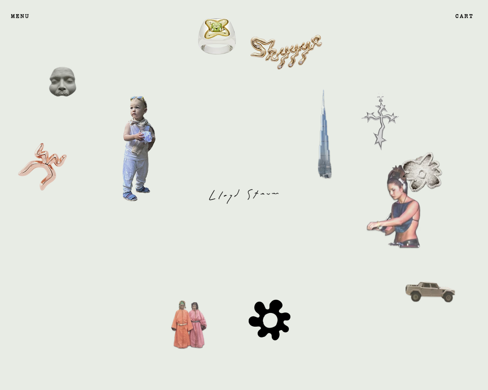 Screenshot of work